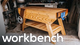 The PERFECT Woodworking Workbench  The Nicholson Workbench  English Workbench [upl. by Gusella60]