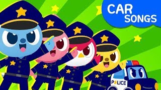 Miniforce Police Car Song  Car Songs  Miniforce Kids Song [upl. by Roydd323]