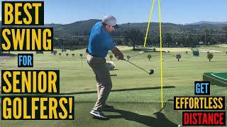 BEST SWING for Senior Golfers  Increase Distance [upl. by Iredale]