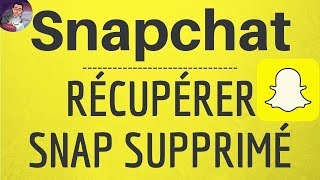 RECUPERER MESSAGE supprimé Snapchat comment retrouver une conversation supprimé sur Snap [upl. by Zoller]