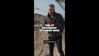 CNN at Ukrainian titanium mine [upl. by Irbua]