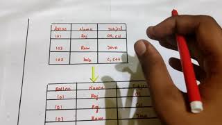 Normalization in database management systemDBMS 1NF2NF  Tamil  Session 13 [upl. by Einre]