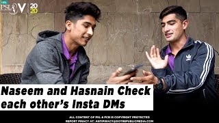 Hasnain and Naseem Try To Read Each Others Instagram DMs [upl. by Martainn]