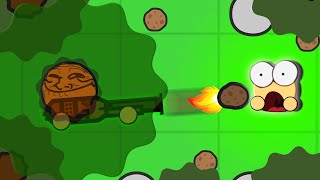 Survivio INVISIBLE POTATO CANNON TREE TROLL  SNIPING WITH POTATOES IN A TREE  Survivio Update [upl. by Nyliret]