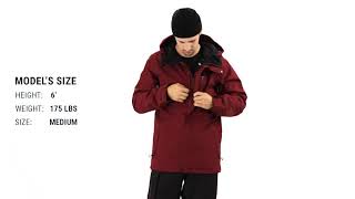 Volcom L GoreTex Snowboard Jacket Fit Review  Tactics [upl. by Friedrich]