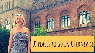 10 things TO DO in CHERNIVTSI Ukraine [upl. by Nalra]