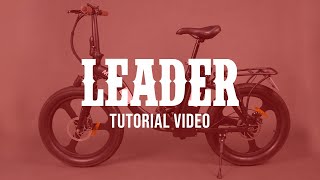 MOBOT Leader Electric Bicycle ebike  Tutorial [upl. by Asihtal]