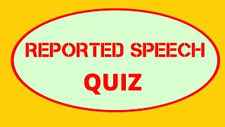 Reported speech – Test English Grammar Test [upl. by Janus375]