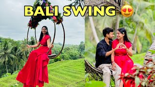 Manoj Ne Mera Ek Aur Dream Pura Kiya 😍  Swing Heaven Bali Indonesia 🇮🇩 [upl. by Nnayllek]