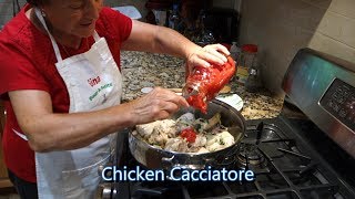 Italian Grandma Makes Chicken Cacciatore [upl. by Osicran]