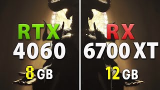 RTX 4060 vs RX 6700 XT  Test in 11 Games  1080p [upl. by Nyvlem552]