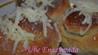 How to make Ensaymada using bread machine [upl. by Nodnerb]