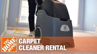 Carpet Cleaner Rental  The Home Depot Rental [upl. by Bannister]