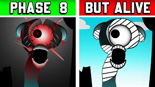 Incredibox Sprunki  Phase 8 But Everyone Is Alive  Mix Phase 8  All character together [upl. by Akcirred]