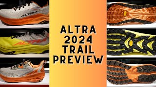 Altra 2024 Trail Shoe Previews From The Running Event Austin TX 2023 [upl. by Hoover]