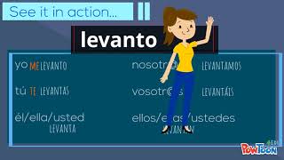 Spanish Reflexive Verbs v10 [upl. by Anitnamaid519]