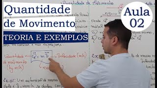 Quantidade de Movimento  Aula 02 [upl. by Ahearn]