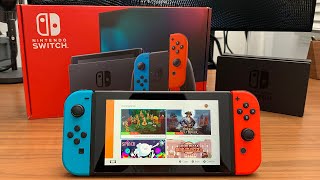 Nintendo Switch v2 Unboxing and Overview in 4K [upl. by Grayce]