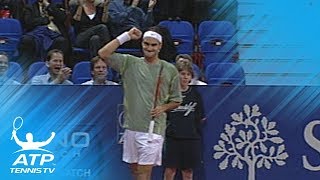 ROGER FEDERERS GREATEST SHOT EVER [upl. by Faro109]