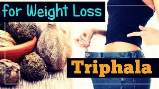 Triphala Powder for Weight Loss Benefits and How to Take [upl. by Dnomyaw726]