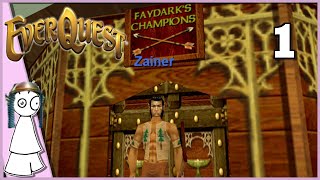 Lets Play Everquest P99 Green Server Ranger Ep 1 [upl. by Gael]