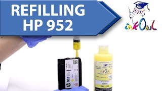 How to refill HP 952 953 954 955 956XL Ink Cartridges [upl. by Aeresed]