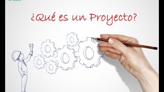 1 QUE ES UN PROYECTO [upl. by Arhsub169]