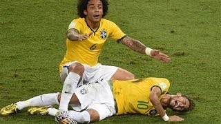 Brazils Win Dampened by Neymars Injury [upl. by Tobit]