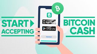 Bitcoin Cash Register App  How to start accepting Bitcoin Cash [upl. by Landing]