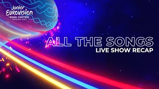 Official Recap  LIVE SHOW  Junior Eurovision Song Contest 2022 [upl. by Lairret]