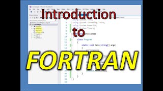 Introduction to FORTRAN [upl. by Sylram]