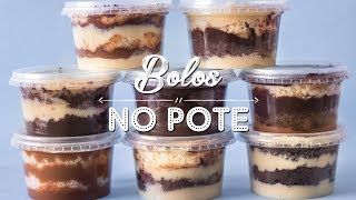 5 RECEITAS DE BOLOS NO POTE  FAÇA E VENDA  Gabriel Freitas [upl. by Airamanna399]