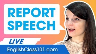 How to use Reported Speech  Basic English Grammar [upl. by Aurel]