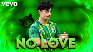 No Love FT Naseem Shah  Naseem Shah Bowling 😈 [upl. by Hessney]