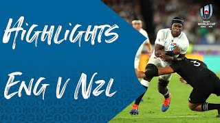 Match Highlights England 197 New Zealand  Rugby World Cup 2019 [upl. by Etnoel]