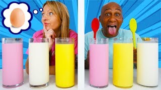 TWIN TELEPATHY MILKSHAKE CHALLENGE [upl. by Gabbey]