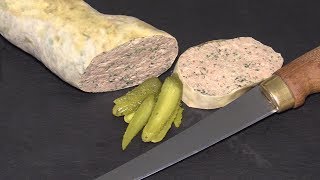 Hausmacher Leberwurst vom Wildschwein Schritt für Schritt mit Rezept [upl. by Assile]