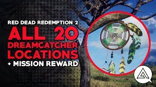 Red Dead Redemption 2  All 20 Dreamcatcher Locations Guide amp Reward [upl. by Spada]