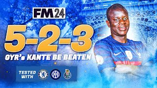 GYRS KANTE BE BEATEN FM24 TACTIC [upl. by Sorvats]