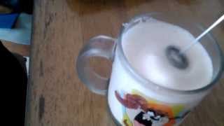 Aerolatte Review Frothing Cold Milk In Under 1 Minute [upl. by Nadine]