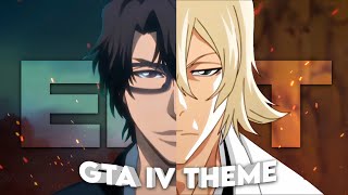 Aizen x Urahara  GTA IV Theme Edit [upl. by Nirej821]