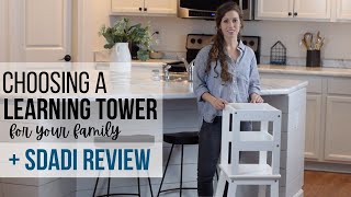 Best Learning Towers  SDADI Tower Review  What to Look For In Kitchen Helper Towers [upl. by Aizirtap174]